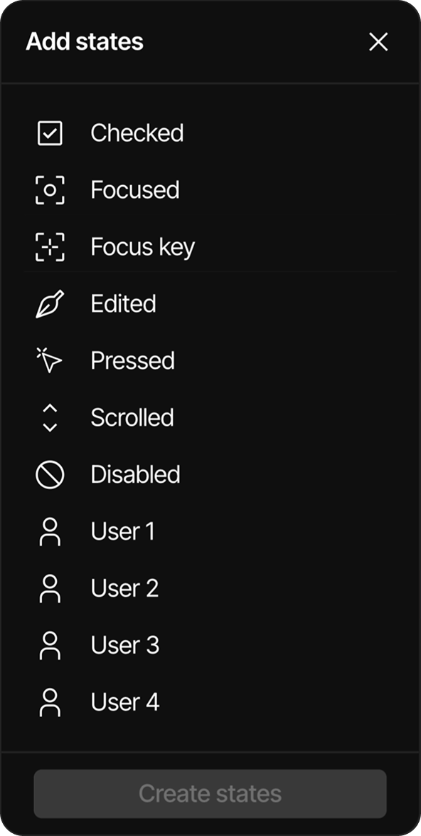 States | SquareLine Vision Documentation